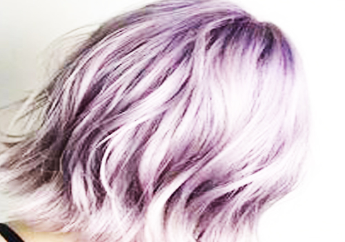 薄藤紫色发色