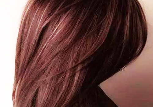 红棕色的发色